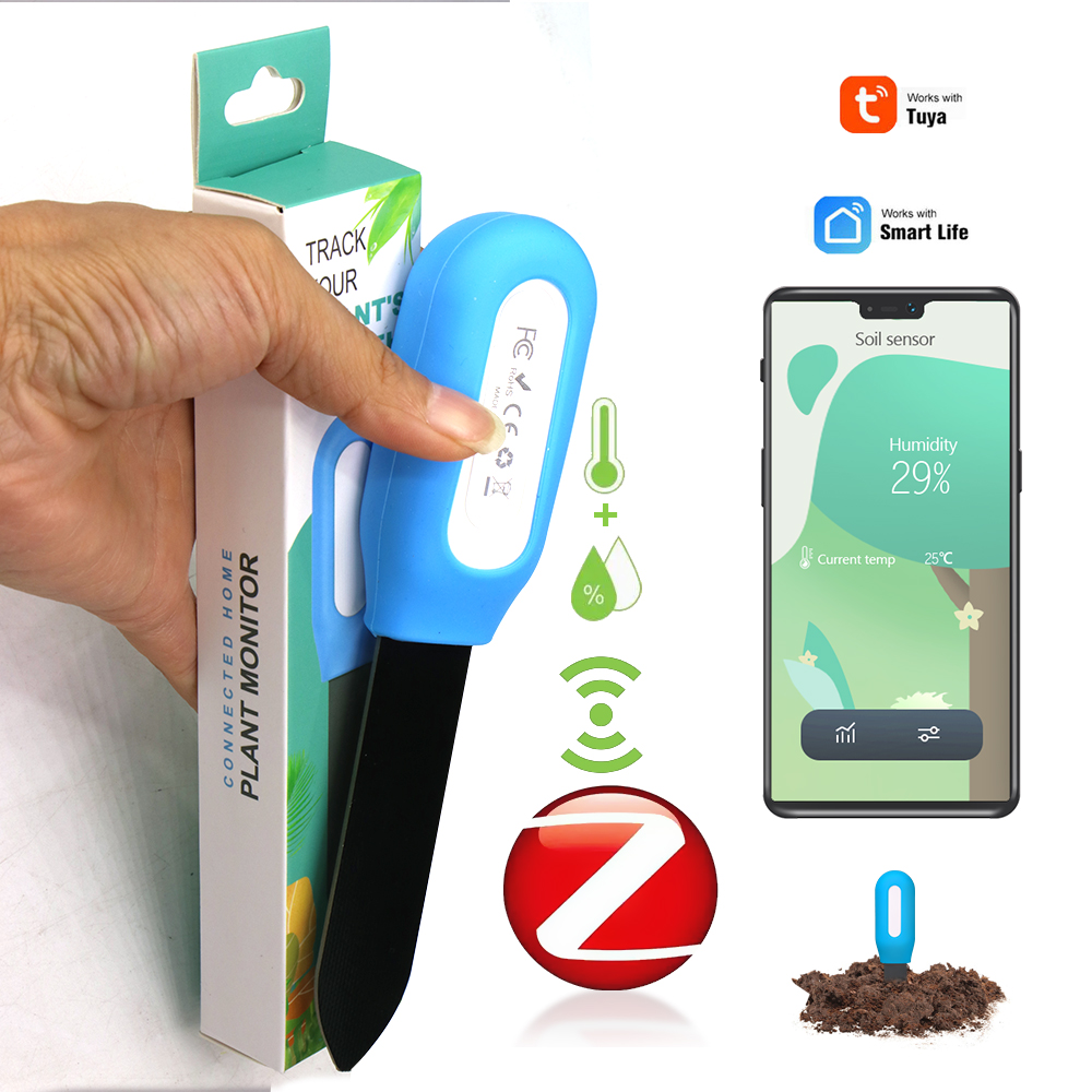 Smart Garden Devices - Sensor inteligente de suelo Zigbee para