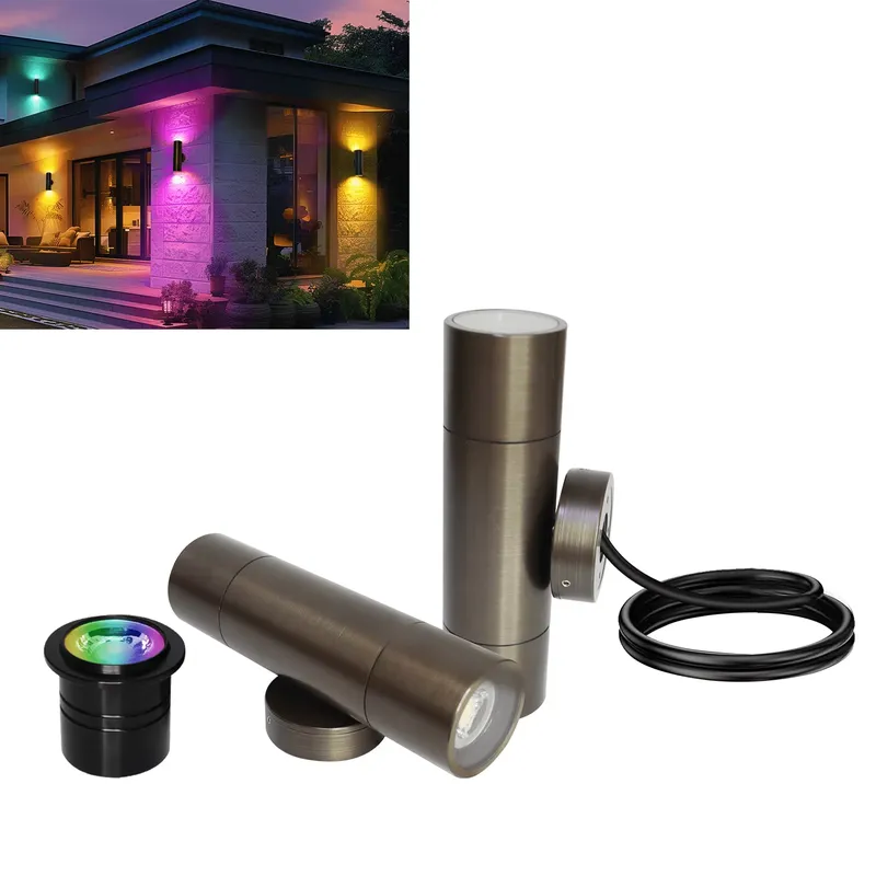 Smart Garden Led Lights - Lámpara de Pared LED para Exteriores