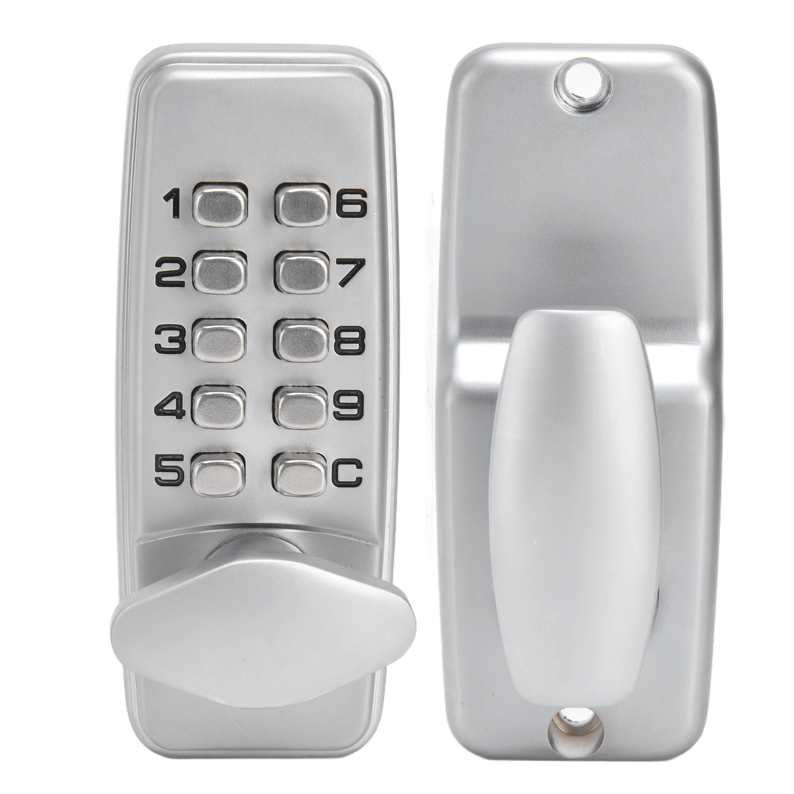 Smart Garden Gate Lock - Cerradura mecánica con contraseña, no requiere