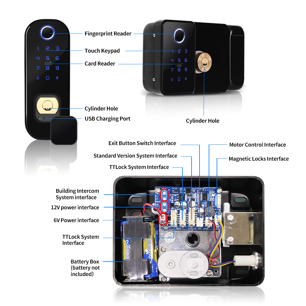 Cerradura inteligente TTLOCK p - Smart Garden Gate Lock reseña y precio
