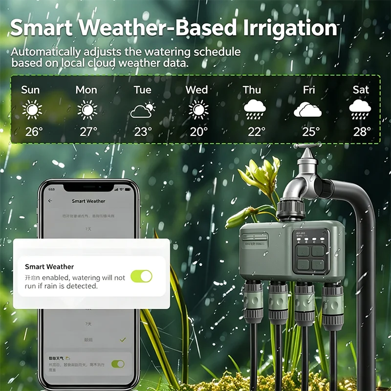Sistema de Riego Automático pa - Smart Garden Devices reseña y precio