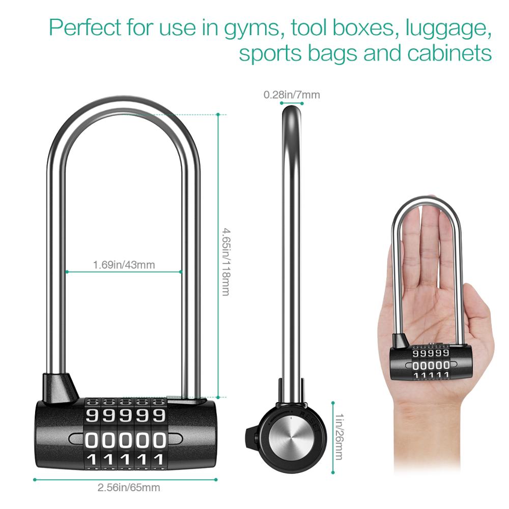 ORIA-cerradura de combinación  - Smart Garden Gate Lock reseña y precio