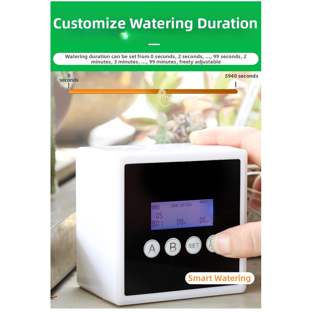 Dispositivo de riego de doble  - Smart Garden Devices reseña y precio
