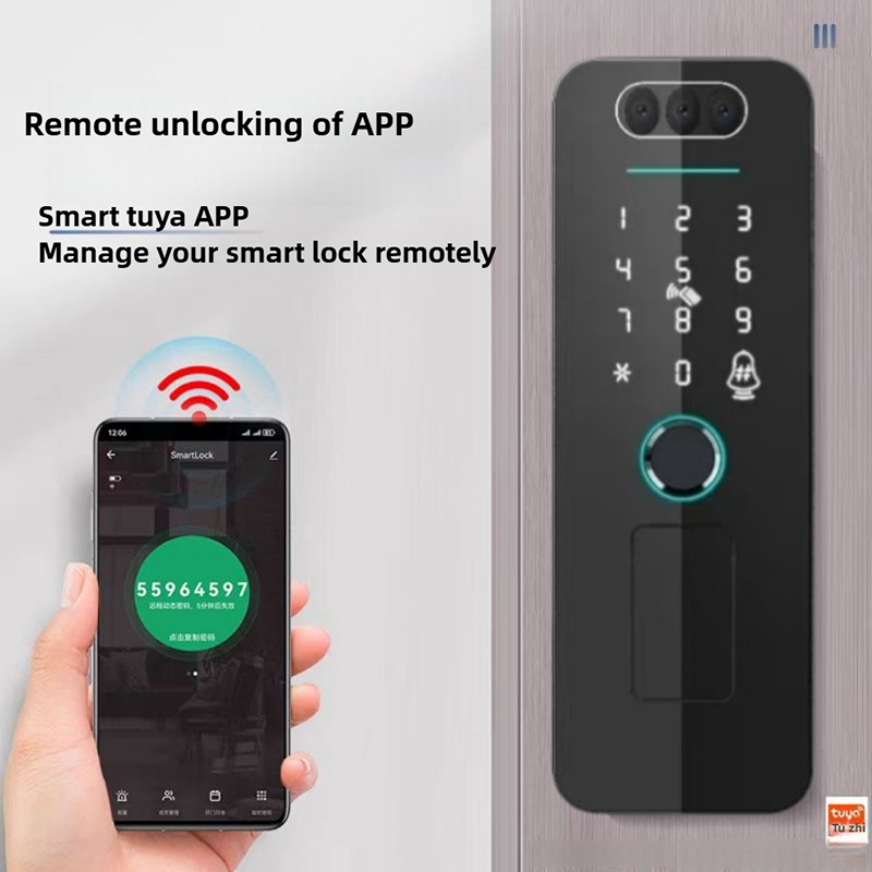 Cerradura Inteligente Recargab - Smart Garden Gate Lock reseña y precio