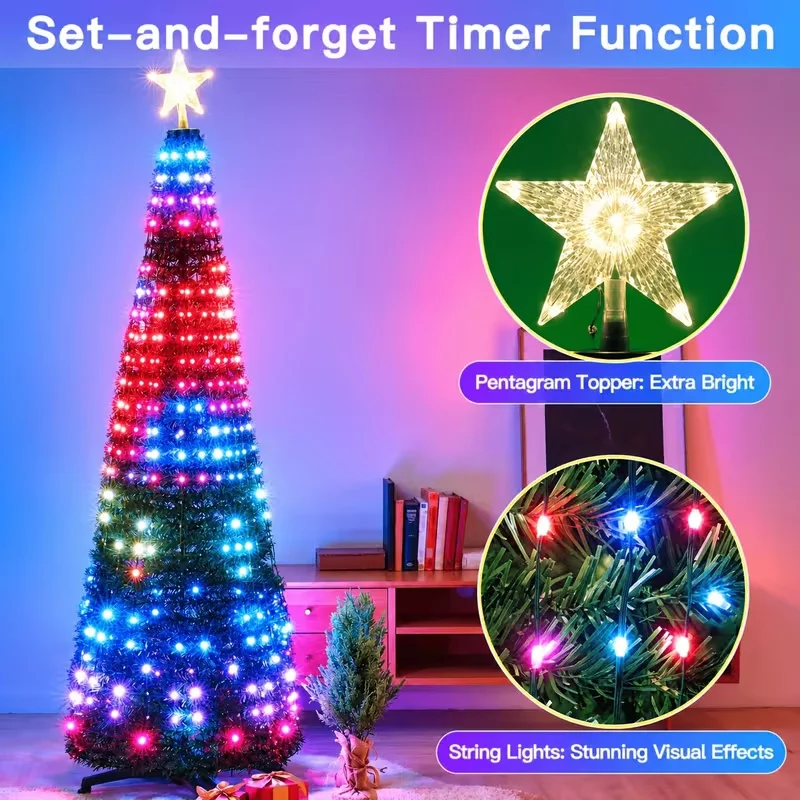 Guirnalda de luces navideñas c - Smart Garden Led Lights reseña y precio