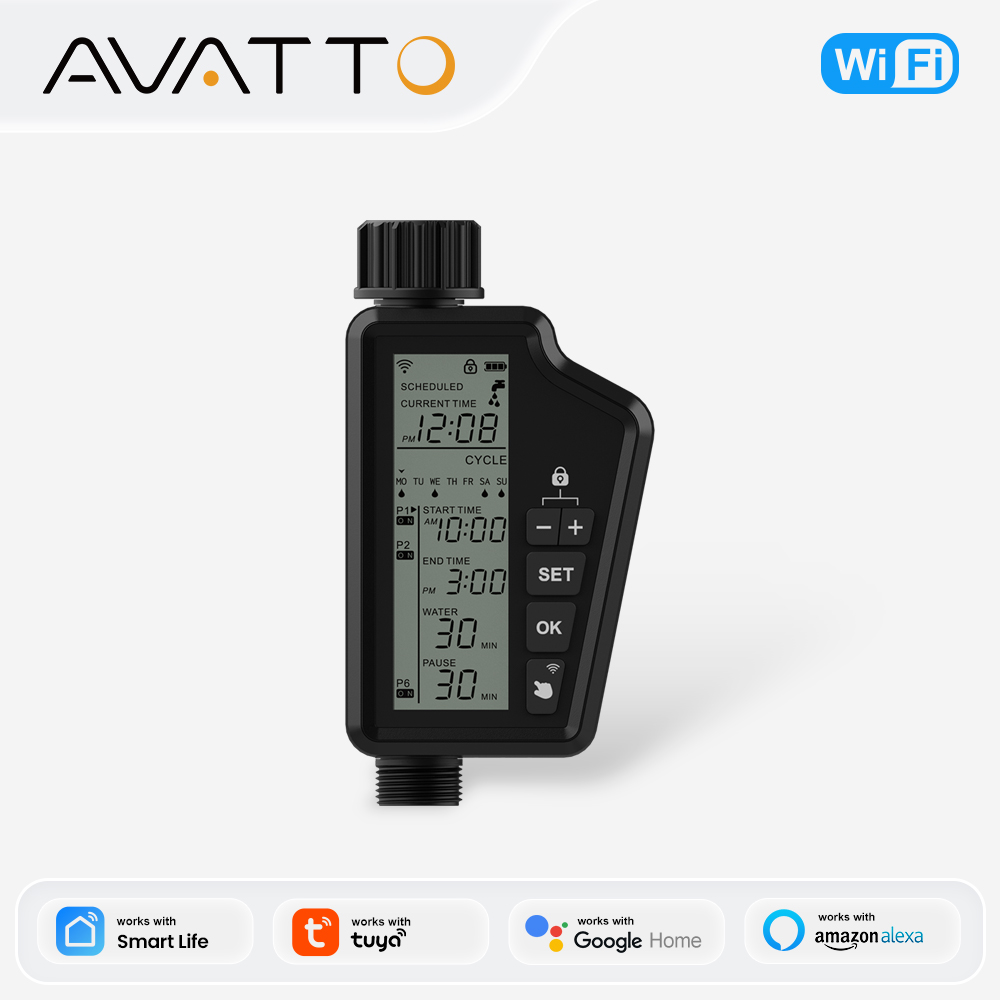 AVATTO Tuya WIFI Temporizador  - Smart Garden Devices reseña y precio