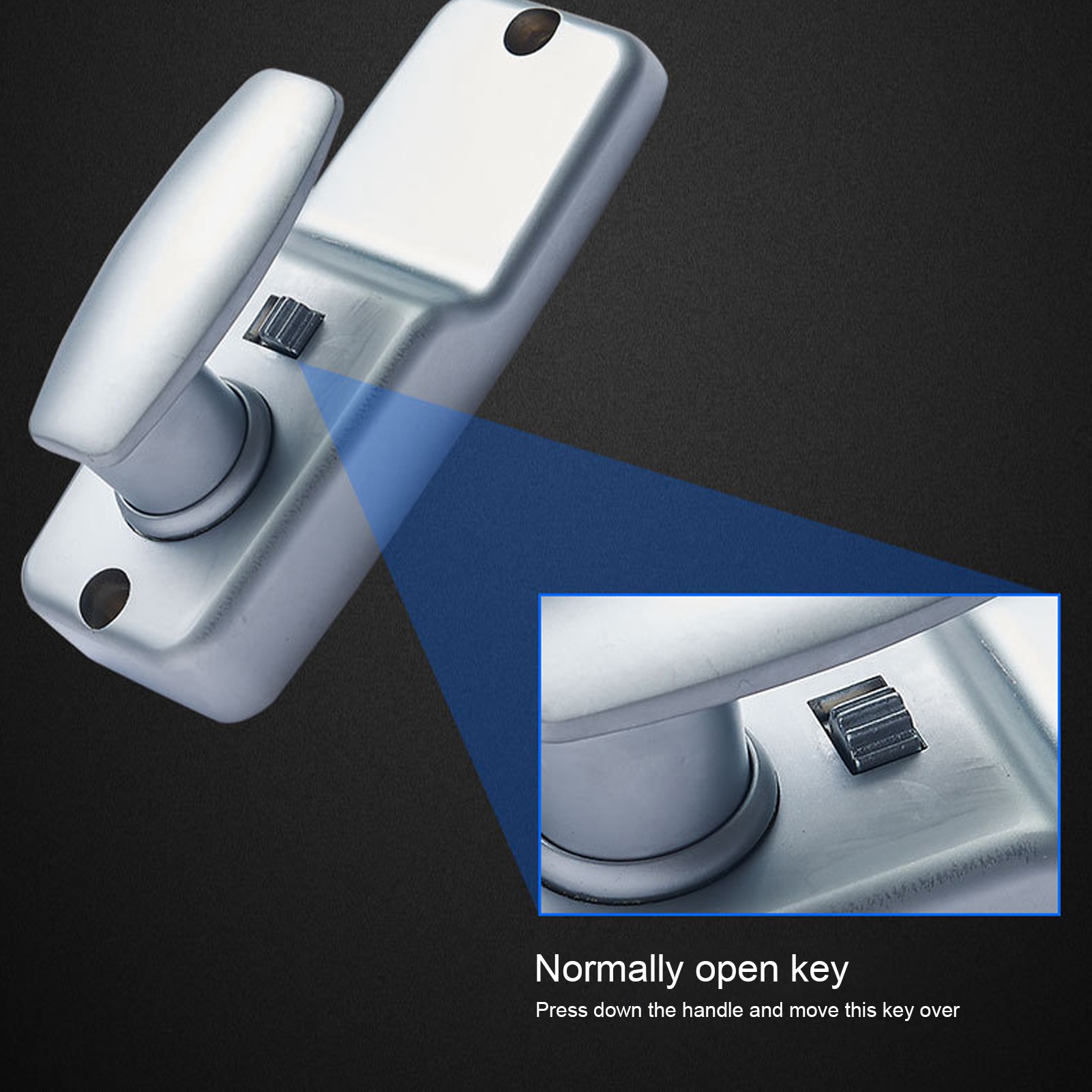 Cerradura mecánica con contras - Smart Garden Gate Lock reseña y precio