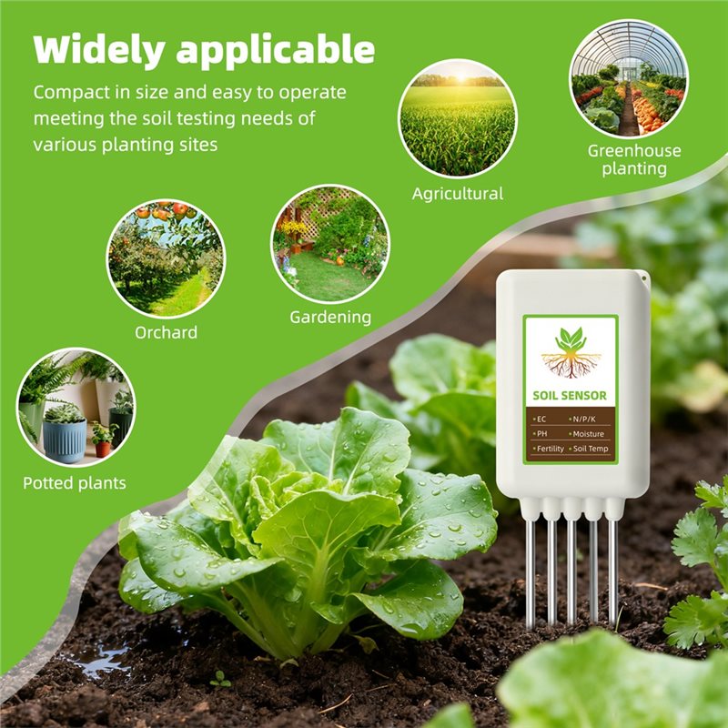 Medidor de Humedad, Temperatur - Smart Garden Devices reseña y precio