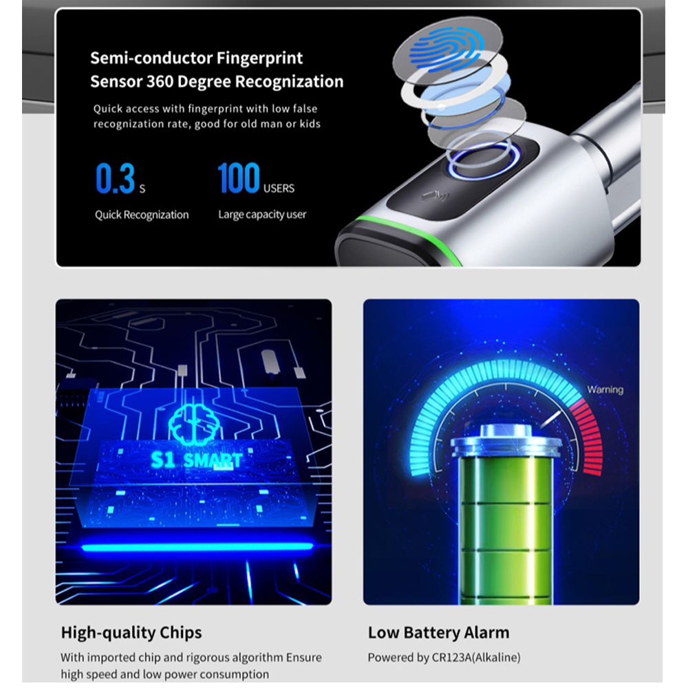 Zemismart-cerradura electrónic - Smart Garden Gate Lock reseña y precio