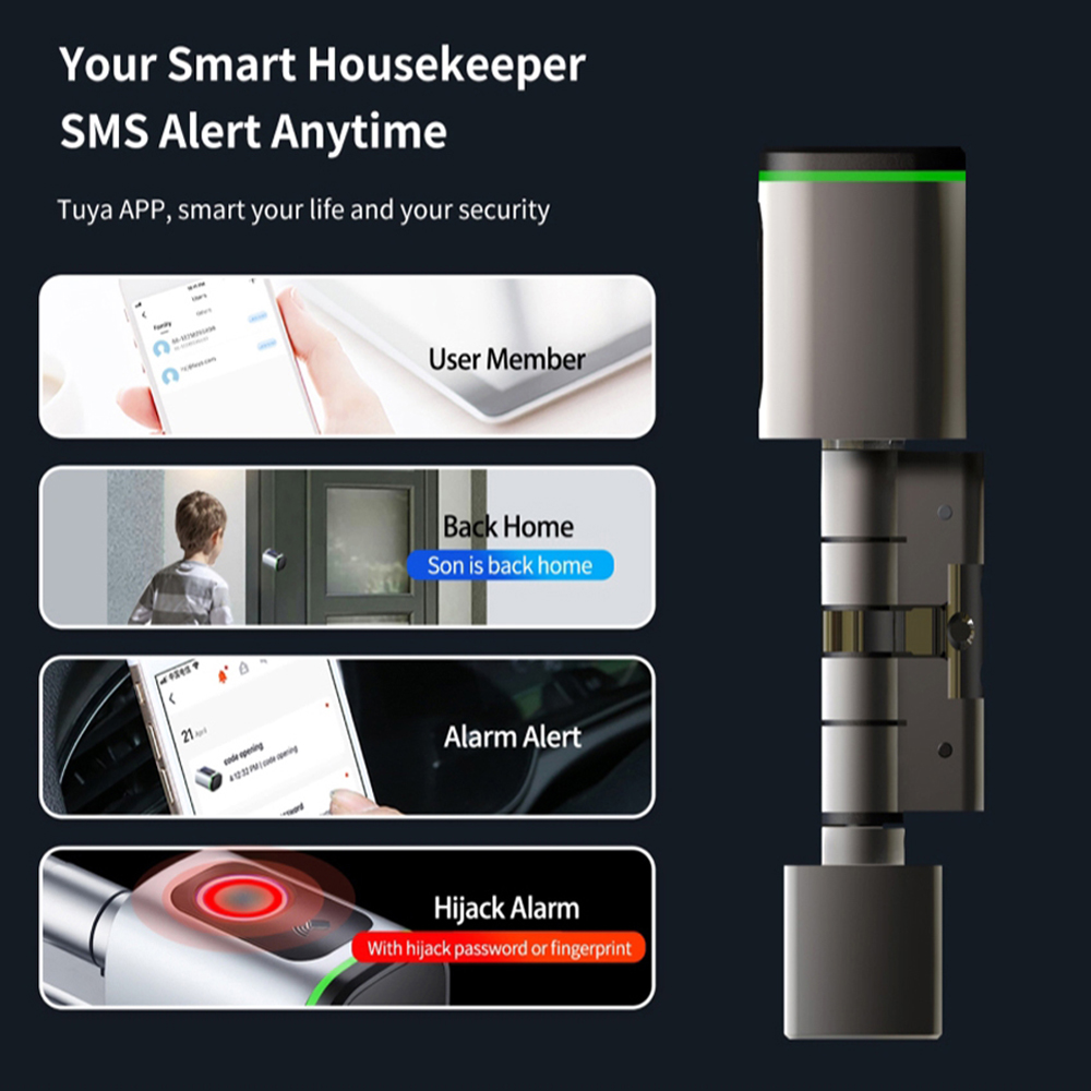 Zemismart-cerradura electrónic - Smart Garden Gate Lock reseña y precio