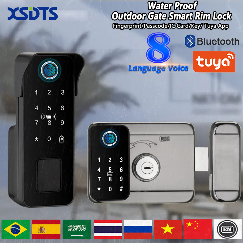 Cerradura de puerta inteligent - Smart Garden Gate Lock reseña y precio