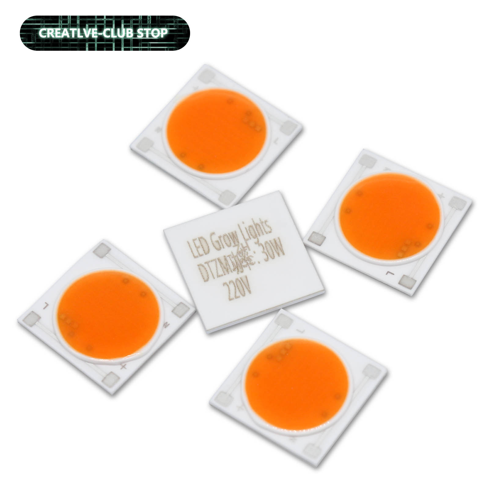 5 uds Base de cerámica LED COB - Plant Grow Light Full Spectrum reseña y precio
