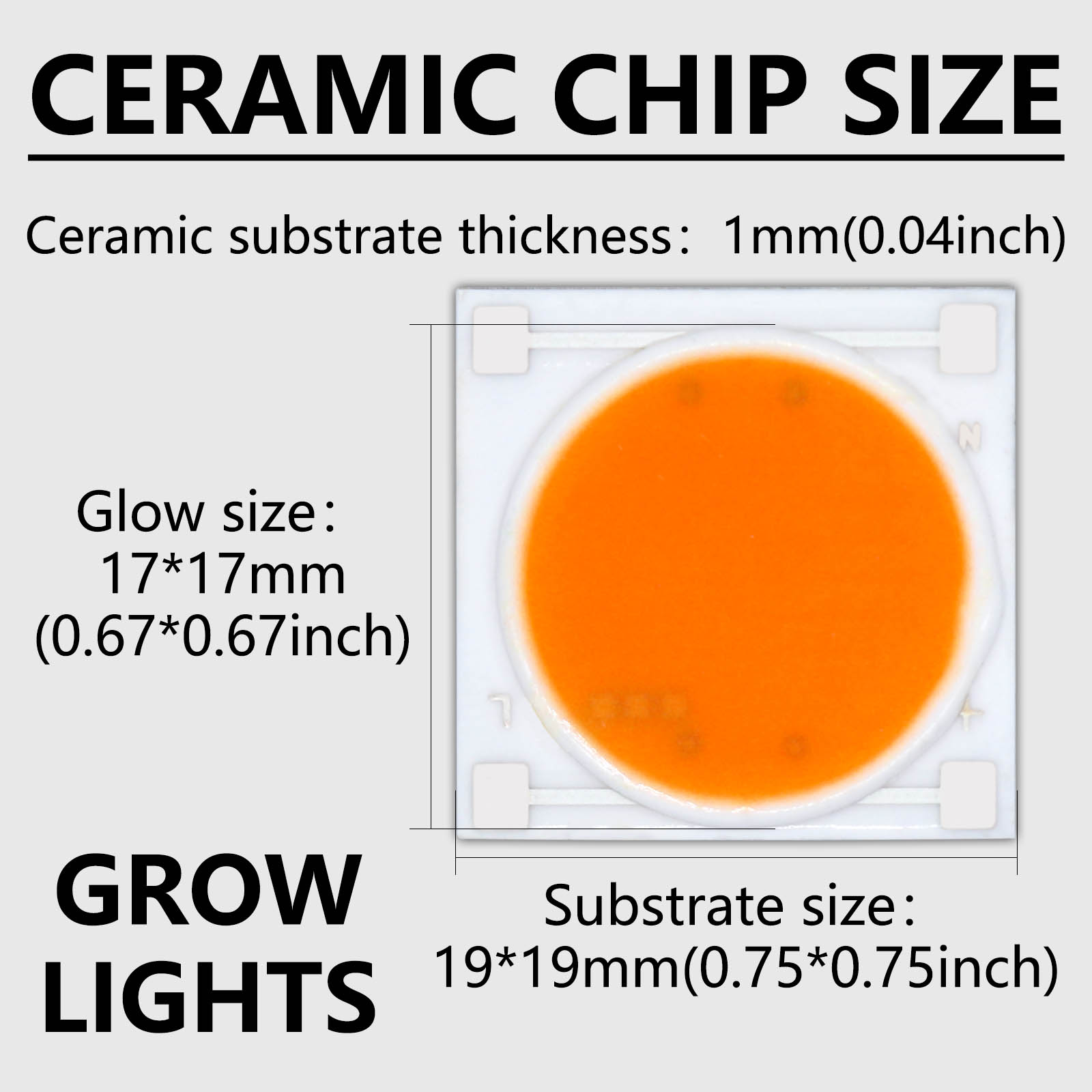 5 uds Base de cerámica LED COB - Plant Grow Light Full Spectrum reseña y precio