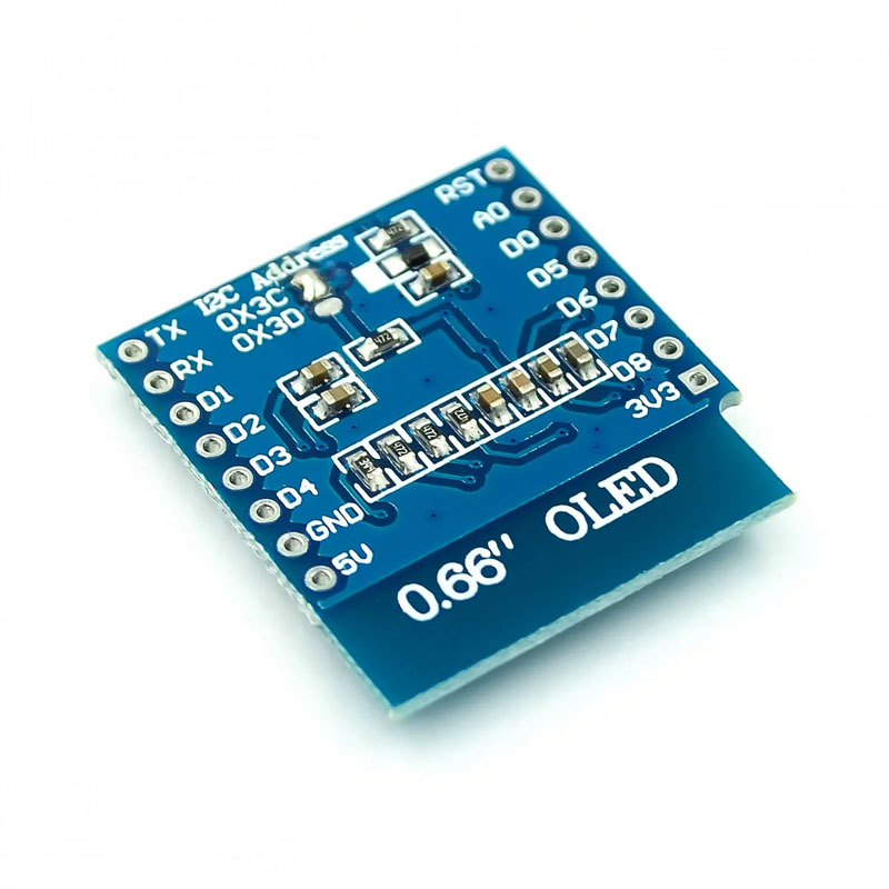 Pantalla OLED LED LCD de 0.66  - Smart Garden Esp32 reseña y precio