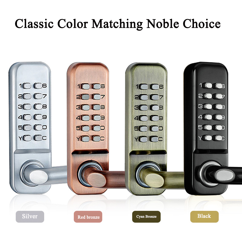Cerradura mecánica sin llave c - Smart Garden Gate Lock reseña y precio