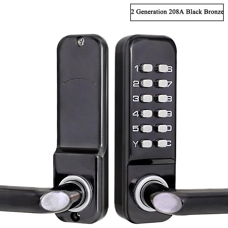 Cerradura de puerta digital me - Smart Garden Gate Lock reseña y precio